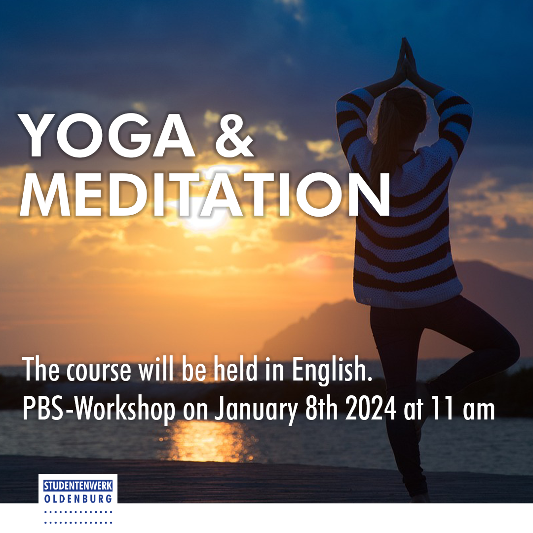 Studentenwerk Oldenburg - PBS workshop: yoga & meditation on