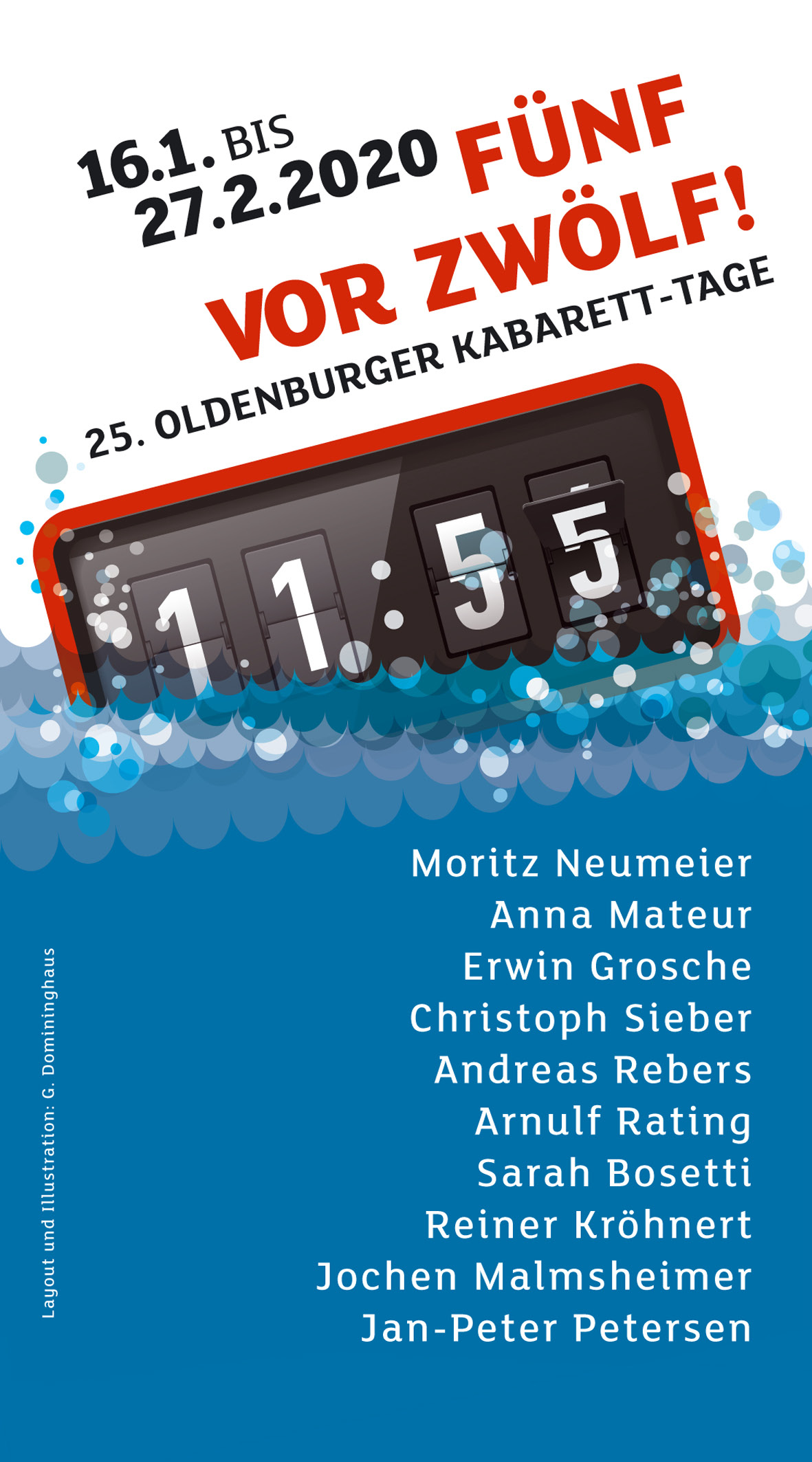Plakat Kabarett-Tage 2010